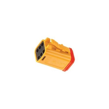 Molex Automotive Connectors Ml-Xt 6Ckt Plug Ornge Large Seal 934454208